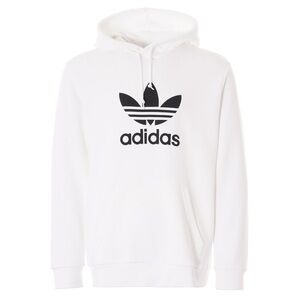 Adidas‎ Men's Trefoil White Hoodie